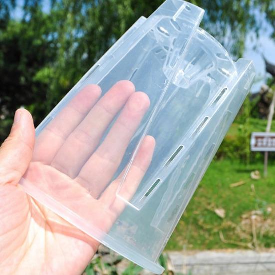 5 Stück Selbstbewässernder Blumentopf mit abnehmbarem Design Kunststoff Hydroponischer Pflanzer Hausgarten Wasserspeicher Töpfe