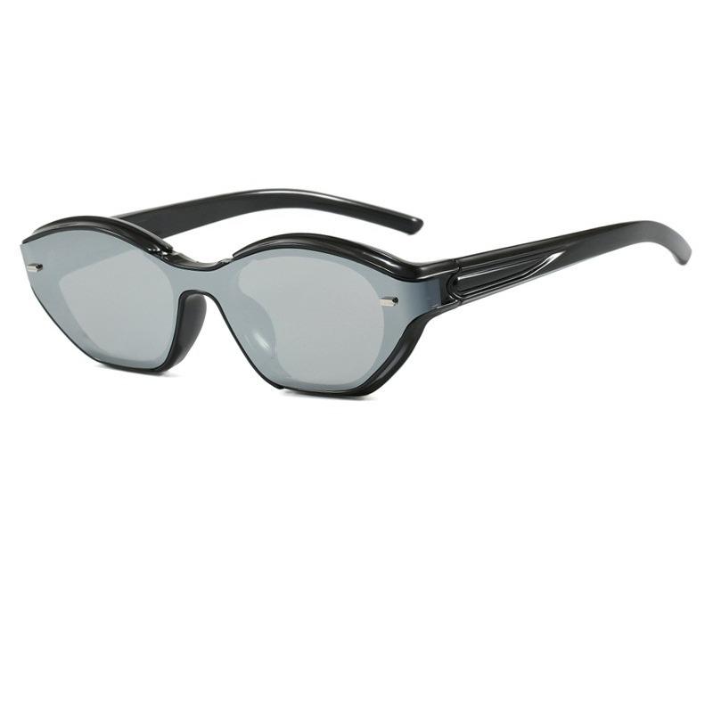 New Vintage Individualistic Ultra Light Unisex Outdoor Travel Beach Ultraviolet-Proof Uv400 Shades Glasses Oval Frame Sunglasses