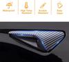 For Tesla Model 3 Y 2026 2026 Side Camera Protection Cover Fender Car Modification Accessories Matte Carbon Fiber Pattern Trim