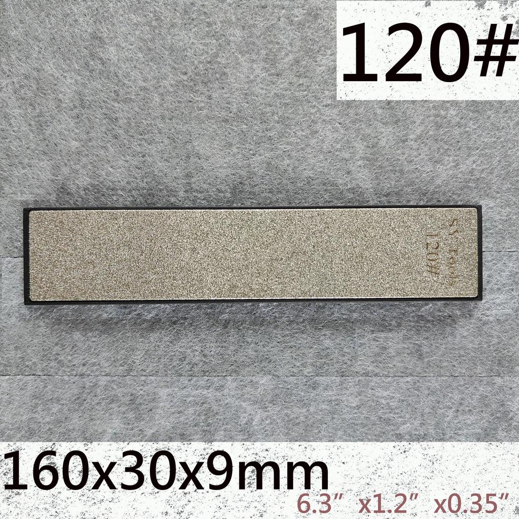Widened Diamond Sharpening Stone Compatible with Fixed-angle Sharpener for Kitchen Knives and Outdoor Tools, Portable Sharpening