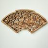 3D Carved Camphor Wood Wall Hanging with Dragon Phoenix Flower Design Chinese Style Home Decor Living Room Decoration