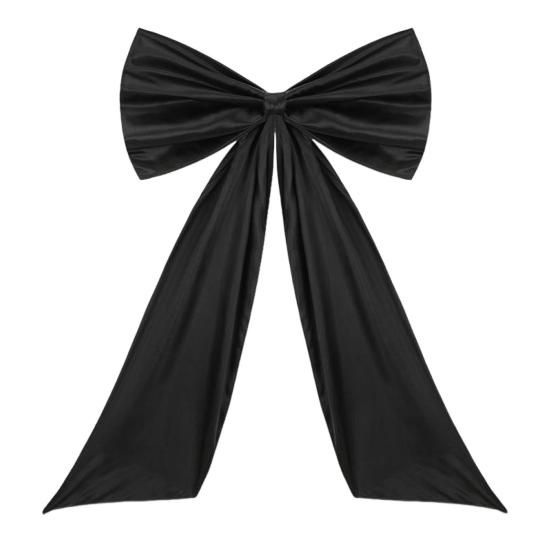 Velká saténová mašle dekorace Narozeninová oslava Pokoj Pozadí Dekorace Obří nástěnná mašle pro Baby Shower Svatební sprchu Promoci Svatbu Rozlučku se svobodou