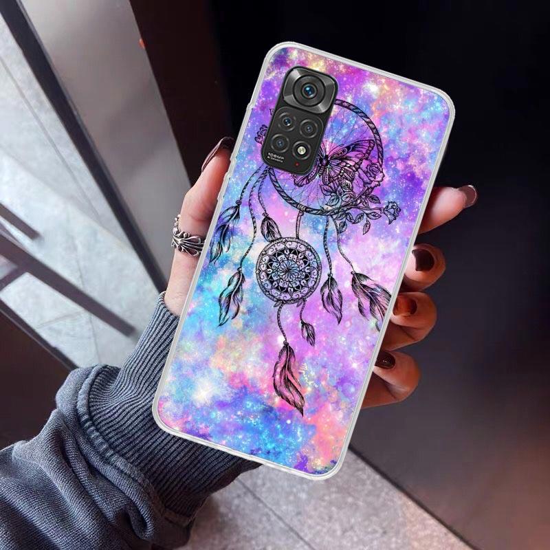 Retro Feather Dreamcatcher Phone Case For Xiaomi Redmi Note 10 11 12 13 14 15 Pro Plus 11S 12S 14S 11T 11E 10S Soft TPU Back Cov
