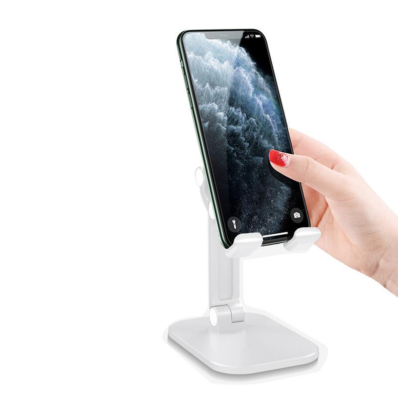 Foldable Phone Stand Desktop Tablet Holder Adjustable Live Stream Bracket Multi Angle Anti Slip Portable for iPhone iPad Samsung