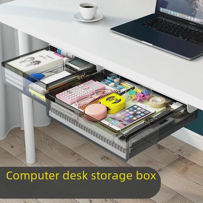 Zonder boren Onder het Bureau Make-up Opberglade