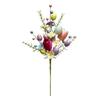 Easter Egg Stem Spring Floral Berry Picks Artificial Twig Branches With Pastel Eggs Berries Wildflowers For Flower Table Decor