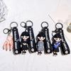 Adorable 3d Silicone Keychain Wednesday Addams Family Doll For Kids And Adults