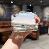 Transparent Rainbow Shockproof Electroplate Acrylic Laser Case for 13-16 Pro Max