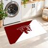 Flannel Kitchen Mat Manchester United FC Soft Area Rug Non Slip Floor Carpet Home Decoration