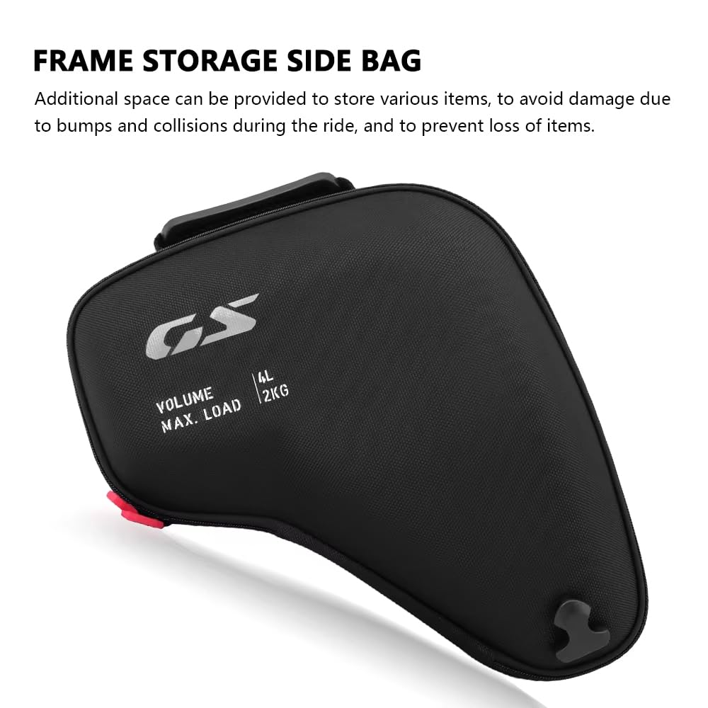 FOR R1300GS Adventure Adventure R1300 GS ADV 2024 2025 Motorcycle Left and Right Radiator Cover Fairing Waterproof Tool Bag