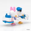 Aoshima Bunka Kyozai Rakupla Tocotoko No. DP-09 Disney Character Donald & Daisy Pre-Colored Plastic Model