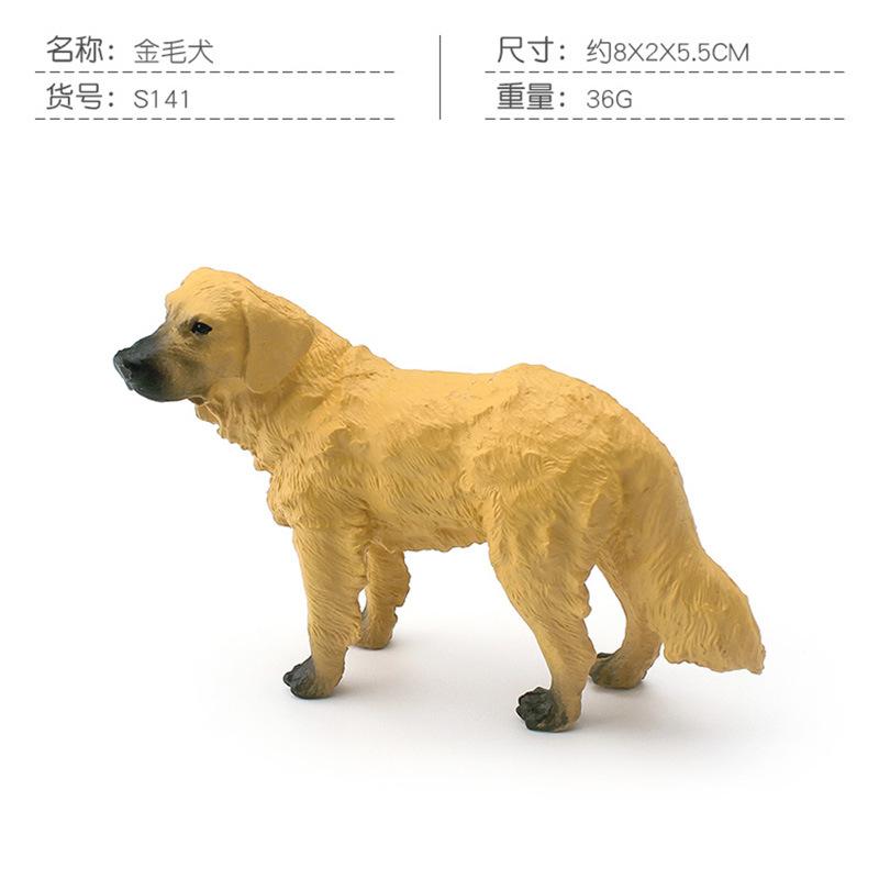 18 Simulated Basset Dog Great Dane Newpoliton Labrador Dog Pet Dog Model Static Ornament