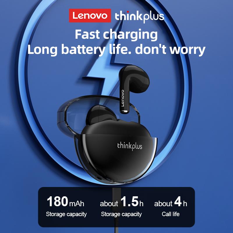 Lenovo LP80 Pro Wireless Headphone Bluetooth 5.3 TWS Earphones Hifi Stereo Noise Reduction Gaming Sport Earbuds with Mic Headset
