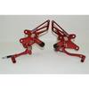 Motorbike Adjustable Driver Rear Sets Rearset Footrest Foot Rest Pegs For Kawasaki Ninja 250R EX 250 R 2008 2009 2010 2011 2012