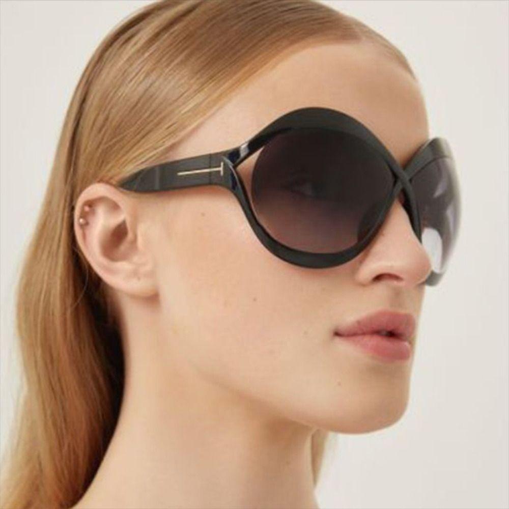 Female Hollow Frame Black Gradient Sun Glasses Cat Eye Sunglasses Shades Women Sunglasses