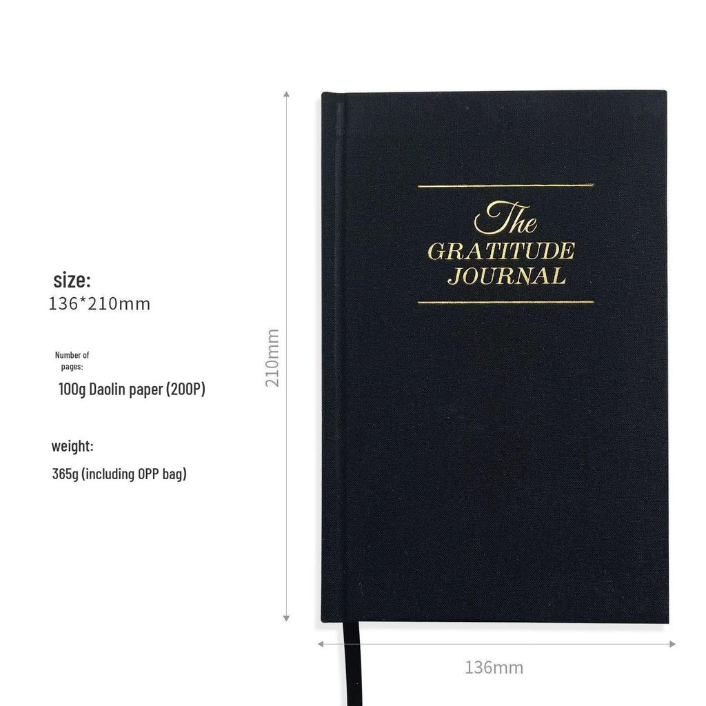 A5 Linen Cover Gratitude Journal Planner