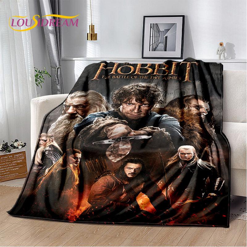 L-Lord of the Rings H-Hobbit Soft Plush Blanket,Flannel Blanket Throw Blanket for Living Room Bedroom Bed Sofa Picnic Cover Kids