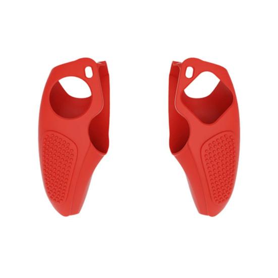 

1 пара чохлів на контролер Силіконовий роздільний захисний рукав Шкіра для контролера PS5 М який кейс для портативної ігрової консолі PlayStation Portal червоний