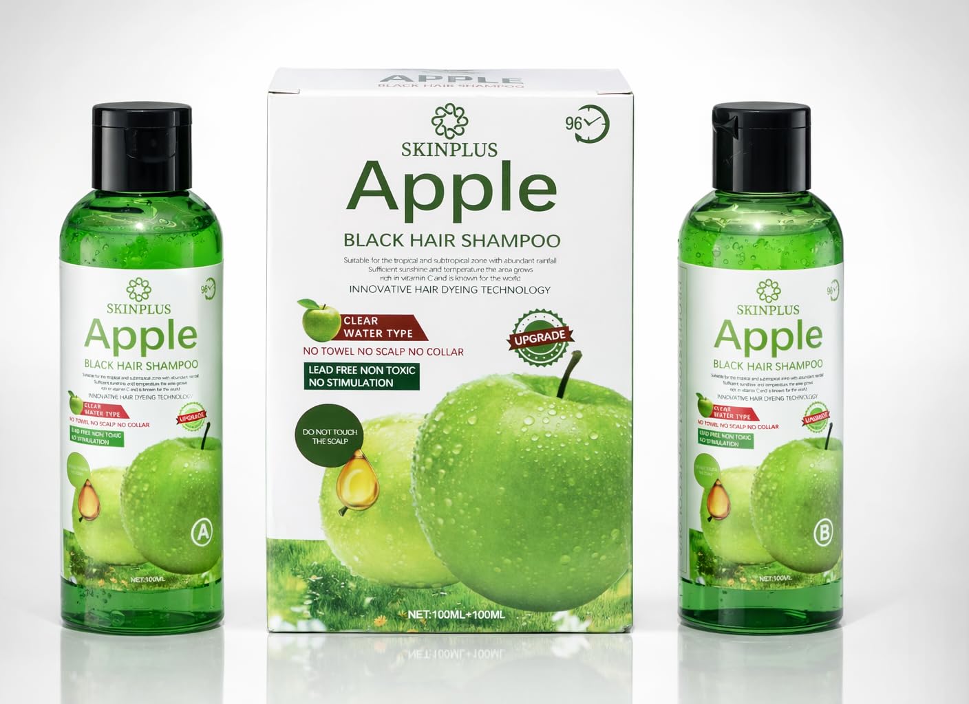 SKINPLUS Applee MATU šampūns Piemērots lietošanai