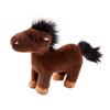 25cm Simulation Pony Doll Plush Stuffed Toys Home Decorations Decorations Cute Cartoon Pony Plush Doll Children Birthday Gift