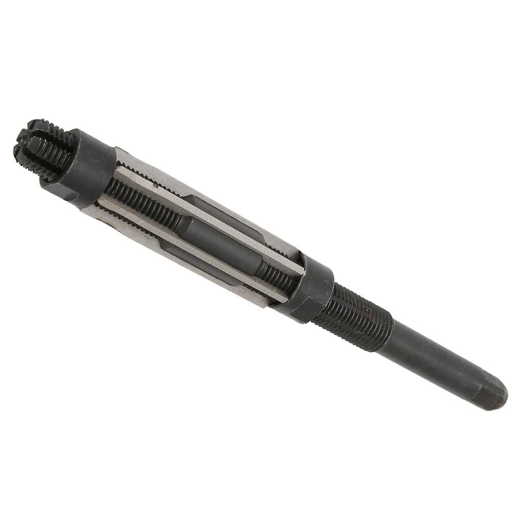 Adjustable Reamer Hand Chucking Tool 6 Flute 64mm Length 9SiCr 19?21mm Adjustment Range