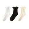 Children's Lolita Lace Mid-Calf Mesh Socks - Spring and Autumn 2025, Breathable, Lightweight, Princess Style