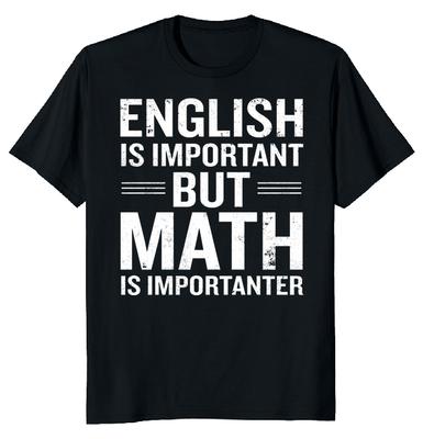 Math Is Importanter Unisex T-shirt