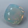 Lab-Created Opal Loose Gemstone Unique Multi-Color 56 ct Cushion Cut October Birthday Birthstone