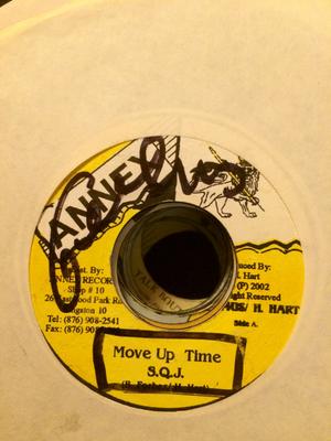 7inch Record SQJ - Move Up Time NONE Annex 2002 Jamaica Reggae, Ska & Dub Used