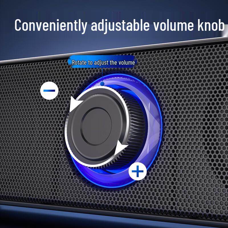 Deli MG410 Mini USB Wired Computer Speaker CN Plug (adapter Included)