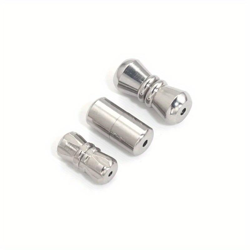 5 buc Închizători cu șurub din oțel inoxidabil Închizătoare cu șurub tip baril Închizători cilindrice Catarame Închise pentru Brățară Accesorii pentru confecționarea bijuteriilor DIY