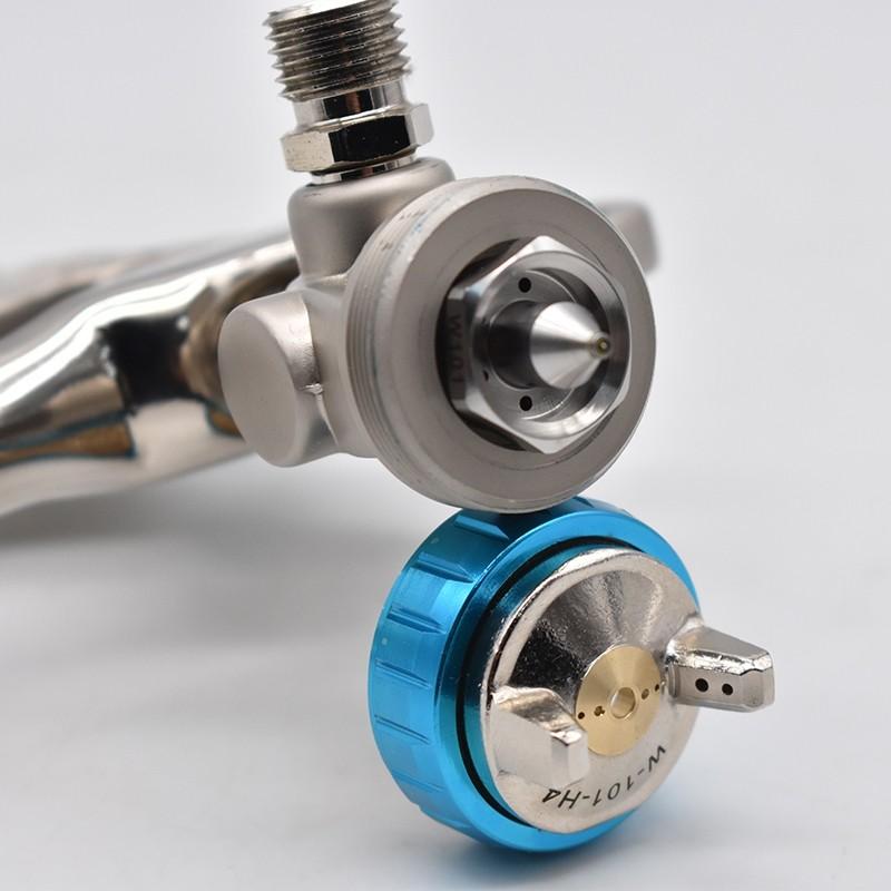 1.0/1.3/1.5/1.8mm High Quality W101 High Pressure Spray Gun 400CC Large Capacity Plastic Pot Spraying Equipment