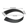 Car Air Outlet Fender Stickers Front Fender Side Vent Cover Side Fender Vent Cover Trim