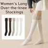 Soft Women's Long Socks Breathable Knee High Socks Fashion Knitted Stockings  Harajuku Street