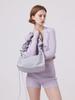 Ayiholic Cashmere Frill Strap Shine Bag