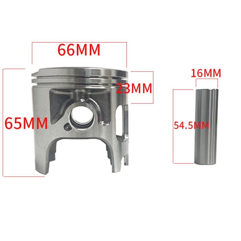 Motorcycle Engine Piston Compatible with Yamaha YFS200 Cylinder Kit Gasket Set Replacement Parts ATV