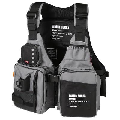 Water Rocks Short Life Vest WRLV-3137-03 Charcoal F