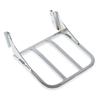 HDBUBALUS Motorcycle Sissy Bar Backrest Luggage Rack for Harley Sportster XL, Dyna, and Softail