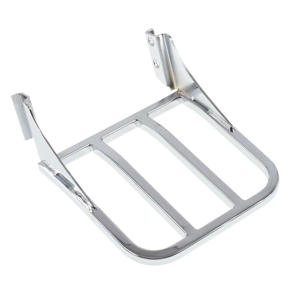 HDBUBALUS Motorcycle Sissy Bar Backrest Luggage Rack for Harley Sportster XL, Dyna, and Softail