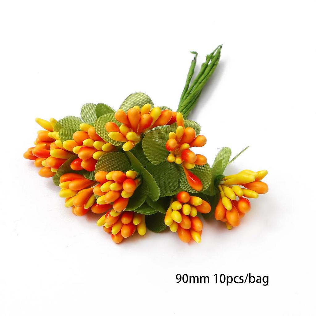 Chiffon Flower Stamens & Berry DIY Craft Accessories