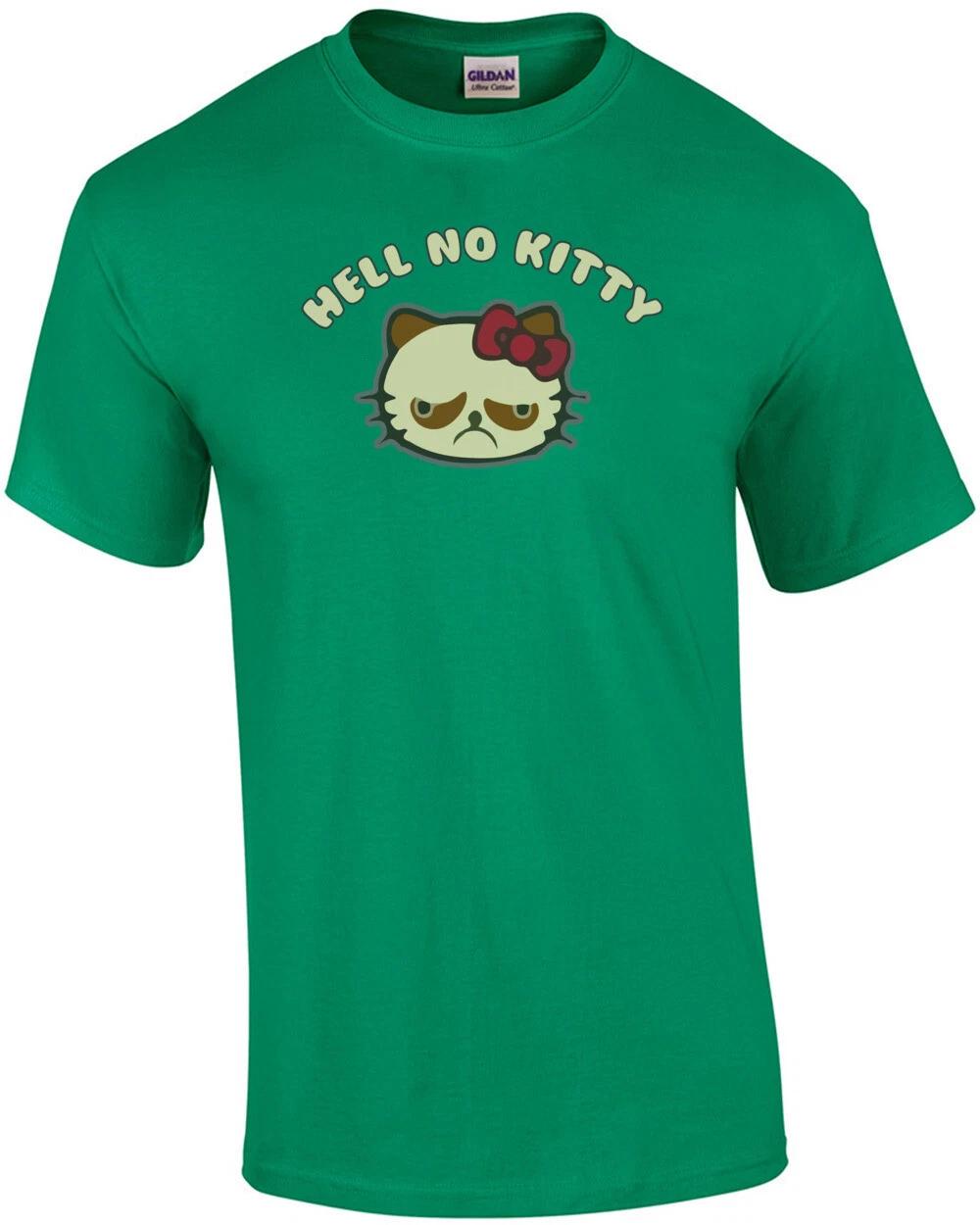 Hell No Kitty - Hello Kitty Parody T-Shirt M