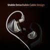 KZ Decet In-Ear Monitor Headphones, 5 Dynamic Driver IEMs with 4 Tuning Switches, Full-Frequency Stereo Sound and Comfortable Noise Isolation