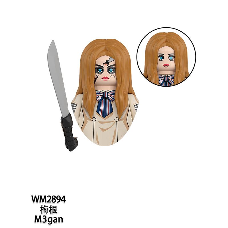 Back To The Future Bricks Gift Hazbin Hotel For Halloween Christmas Minifigures Building Blocks Mini Action Figures For Children