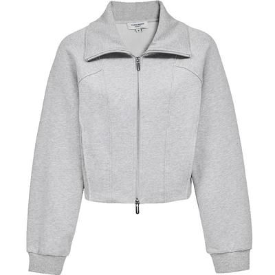 2026 Spring Double-Zip Waist-Cinching Short Jacket
