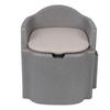 EPP Toilet Chair Bathroom Squatting Toilet Multifunctional Commode Shower Chair with Hollow Bucket F