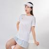 LI-NING Women's Summer Breathable Lightweight Sports T-Shirt Moisture-Wicking Short Sleeve Athletic Top