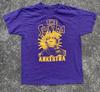 Retro Sun Ra SPACE IS THE PLACE Heavy Cotton Purple S-5XL T Shirt BL642 Unisex T-Shirt