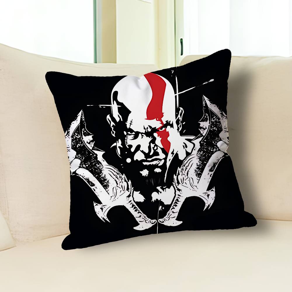 G-God of W-War Game Anime Celebrity Merchandise All-Match Printed Pillow Case Sofa Car Office Room Decoration Protector