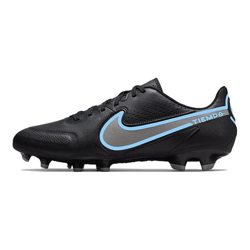 Nike Tiempo Legend 9 Academy MG Black Blue Hero Unisex Sneakers Iron-Grey DA1174-004