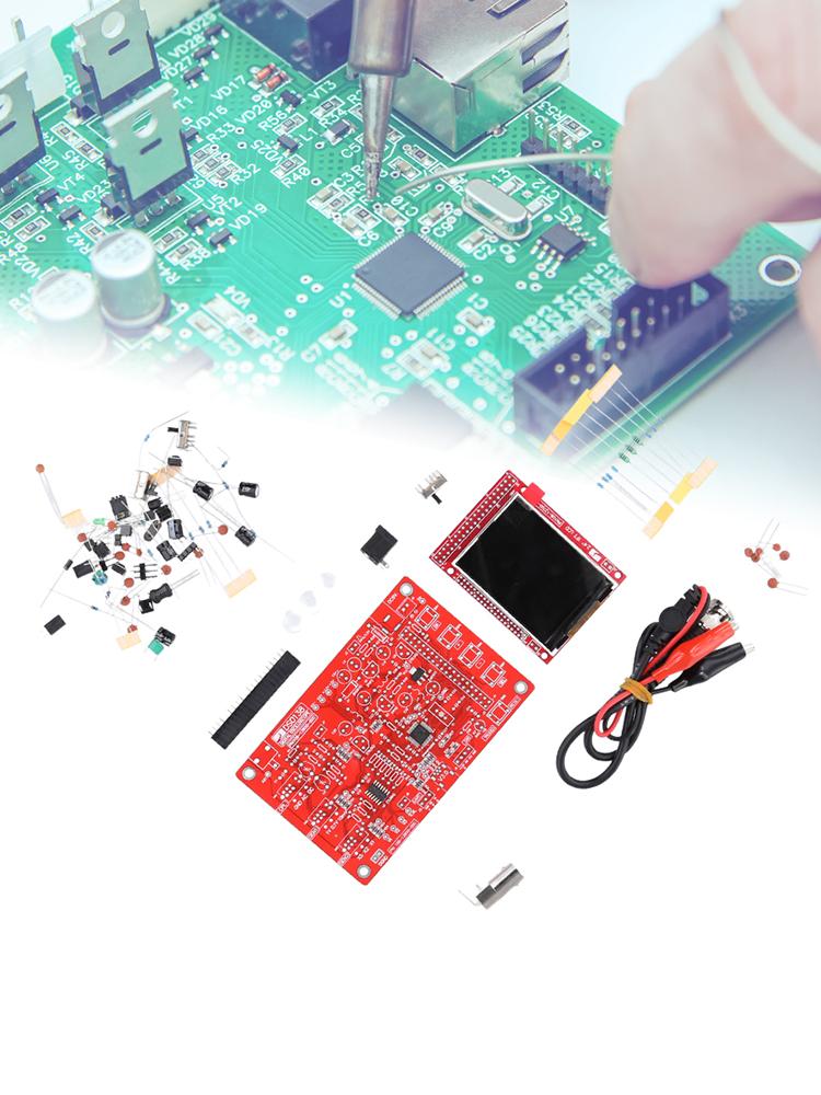 DSO138 Digitales Oszilloskop DIY Kit 1MSps Digitales Oszilloskop Kit Elektronisches Lernset